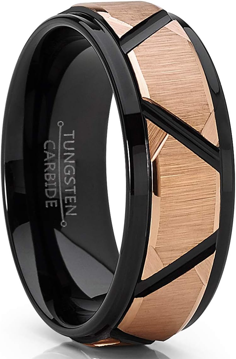 Mark - 8mm Tungsten Carbide Ring