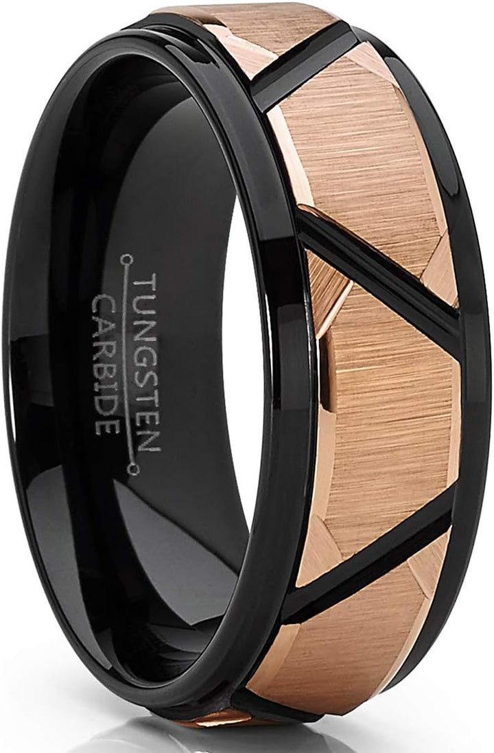 Mark - 8mm Tungsten Carbide Ring