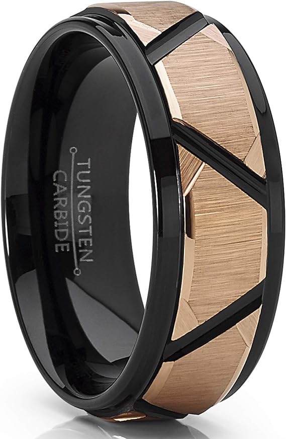 Mark - 8mm Tungsten Carbide Ring