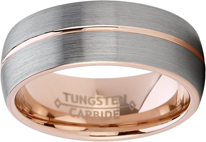 Max - 8mm Tungsten Carbide Ring