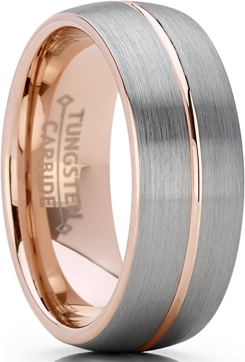 Max - 8mm Tungsten Carbide Ring