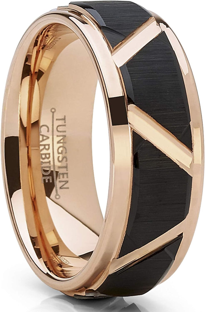 Seth - 8mm Tungsten Carbide Ring