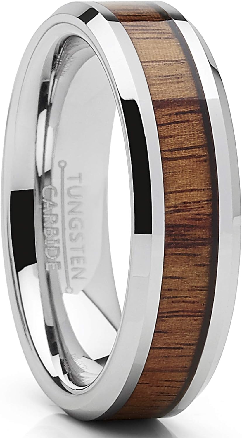 Kyle - 8mm Tungsten Carbide Ring