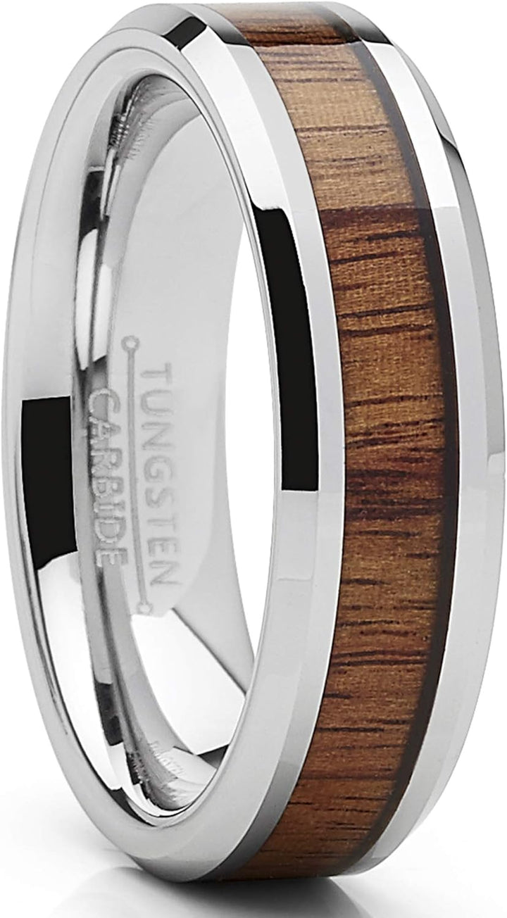 Kyle - 8mm Tungsten Carbide Ring