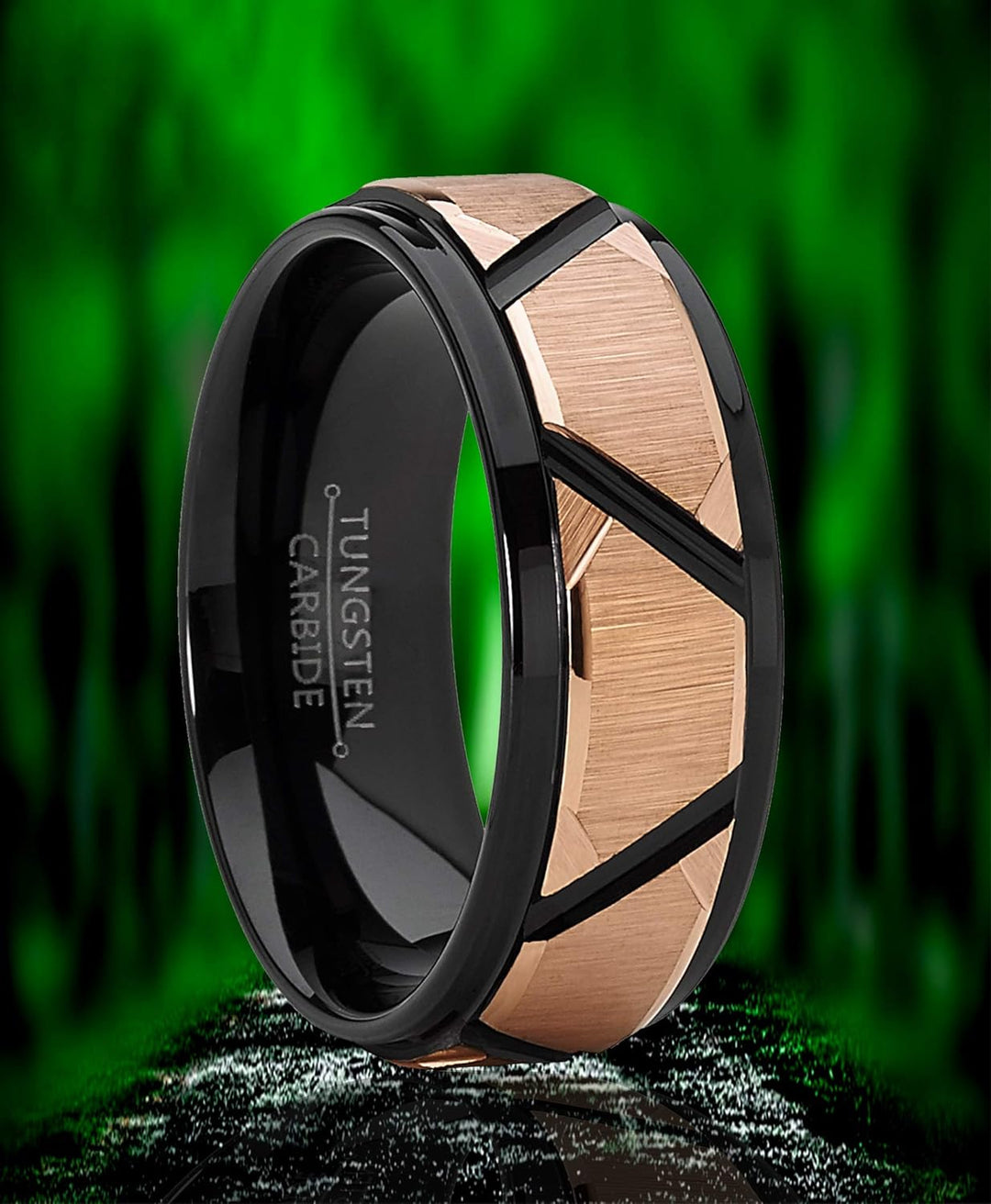Mark - 8mm Tungsten Carbide Ring