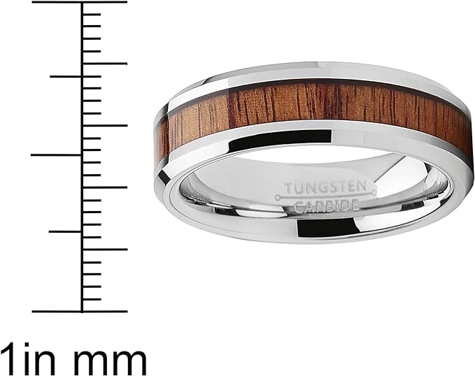 Kyle - 8mm Tungsten Carbide Ring