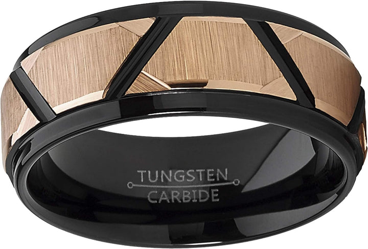 Mark - 8mm Tungsten Carbide Ring