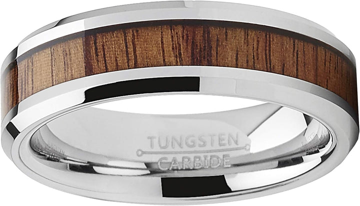 Kyle - 8mm Tungsten Carbide Ring
