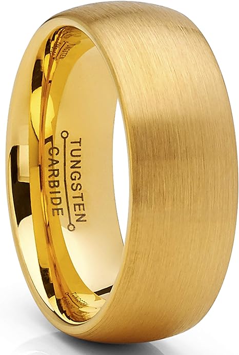 Jake - 8mm Tungsten Carbide Ring