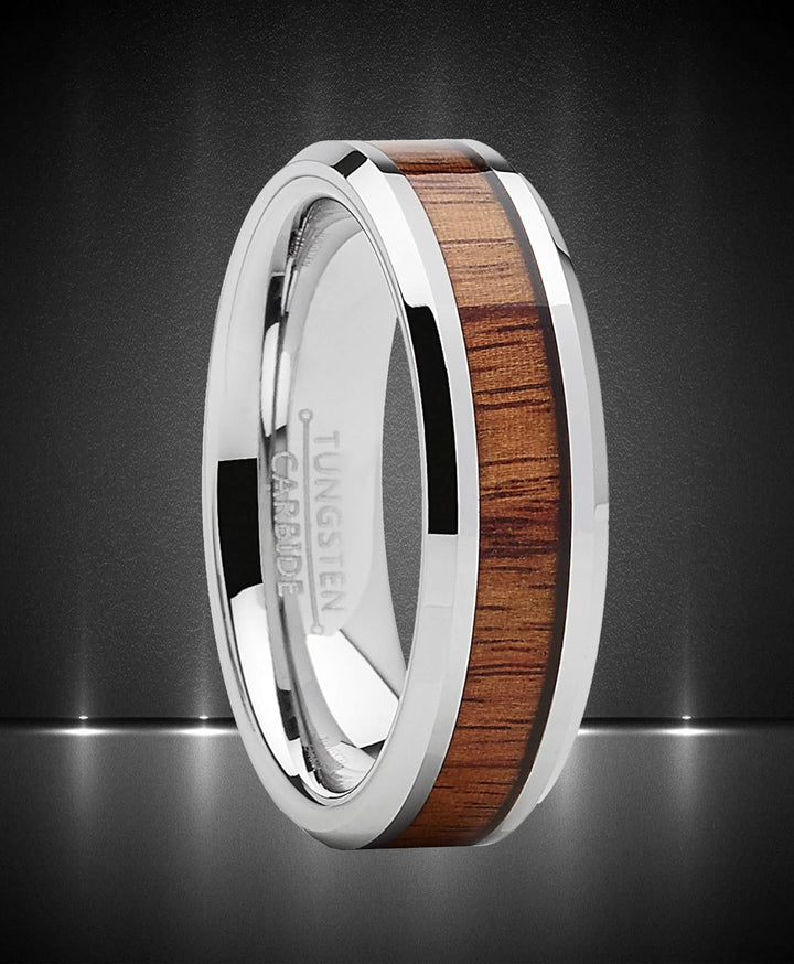 Kyle - 8mm Tungsten Carbide Ring