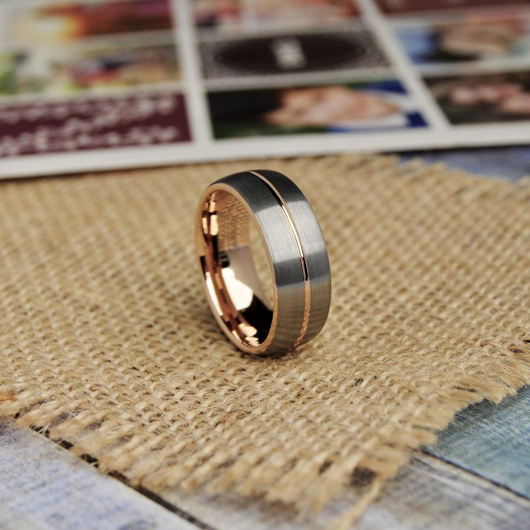 Max - 8mm Tungsten Carbide Ring