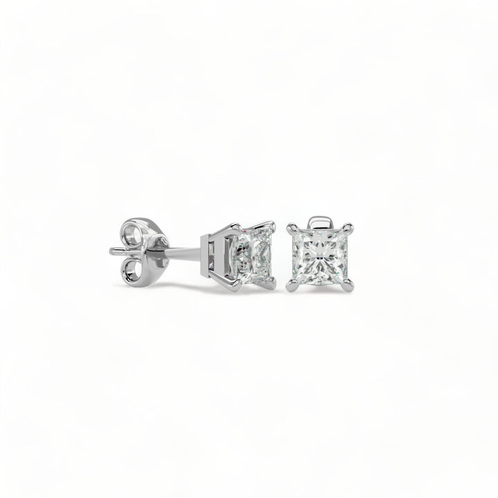 ROUND MOISSANITE STUD EARRINGS (2 CT. TW.)