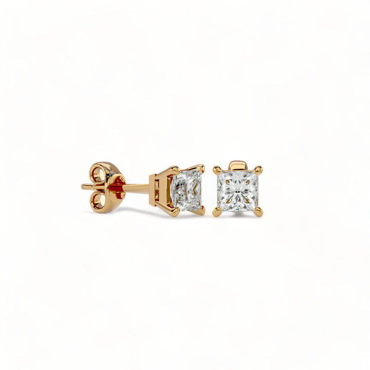 ROUND MOISSANITE STUD EARRINGS (2 CT. TW.)