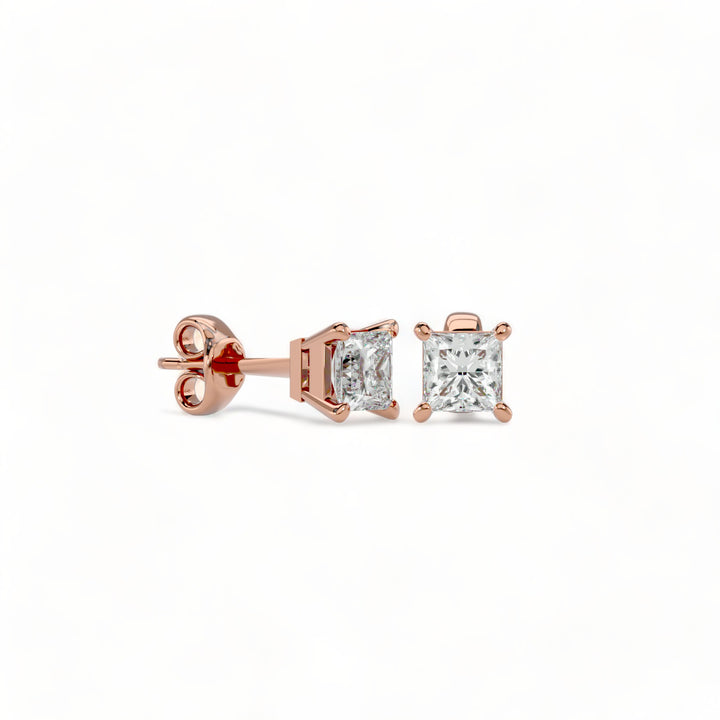 ROUND MOISSANITE STUD EARRINGS (2 CT. TW.)