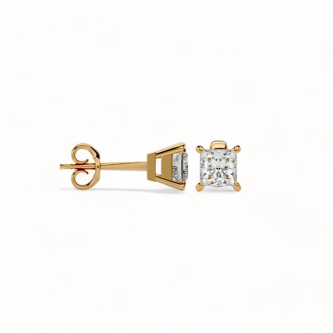 ROUND MOISSANITE STUD EARRINGS (2 CT. TW.)