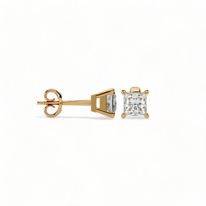 ROUND MOISSANITE STUD EARRINGS (2 CT. TW.)