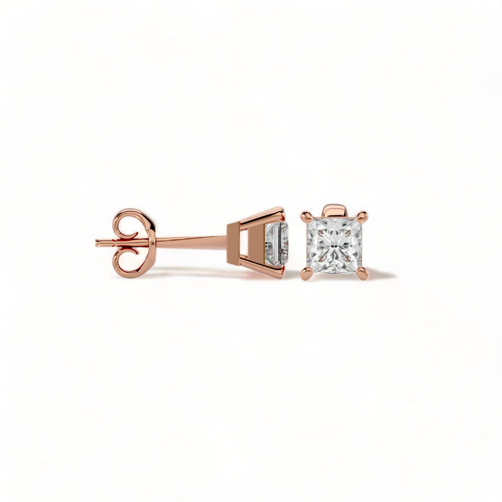 ROUND MOISSANITE STUD EARRINGS (2 CT. TW.)