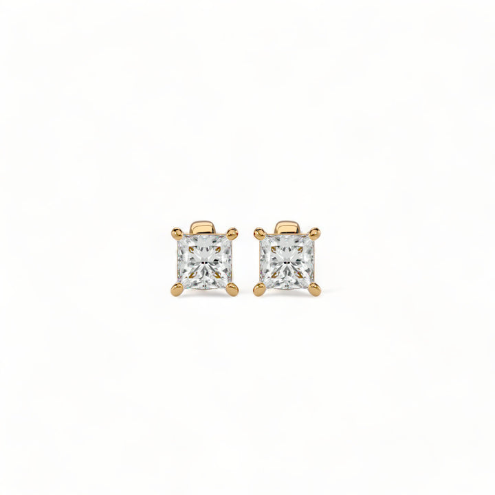 ROUND MOISSANITE STUD EARRINGS (2 CT. TW.)