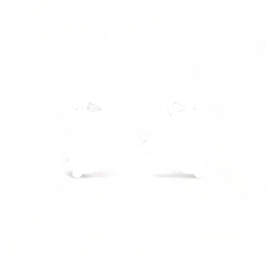 ROUND MOISSANITE STUD EARRINGS (2 CT. TW.)