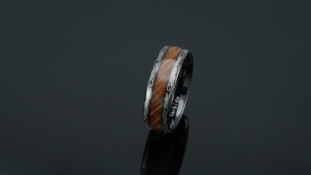 Kyle - 8mm Tungsten Carbide Ring