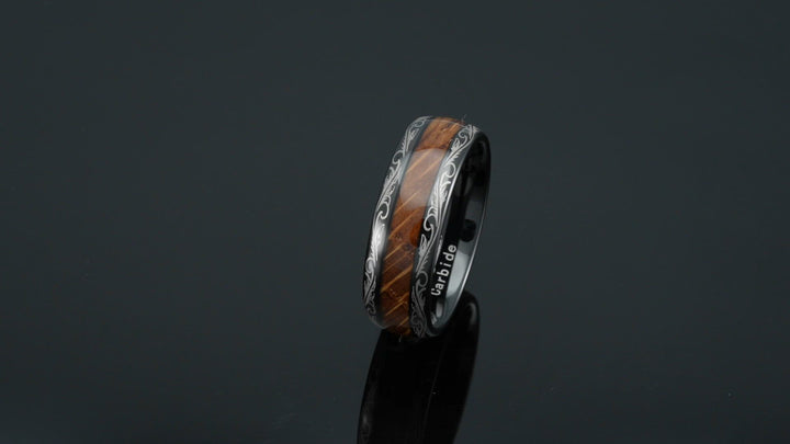 Kyle - 8mm Tungsten Carbide Ring