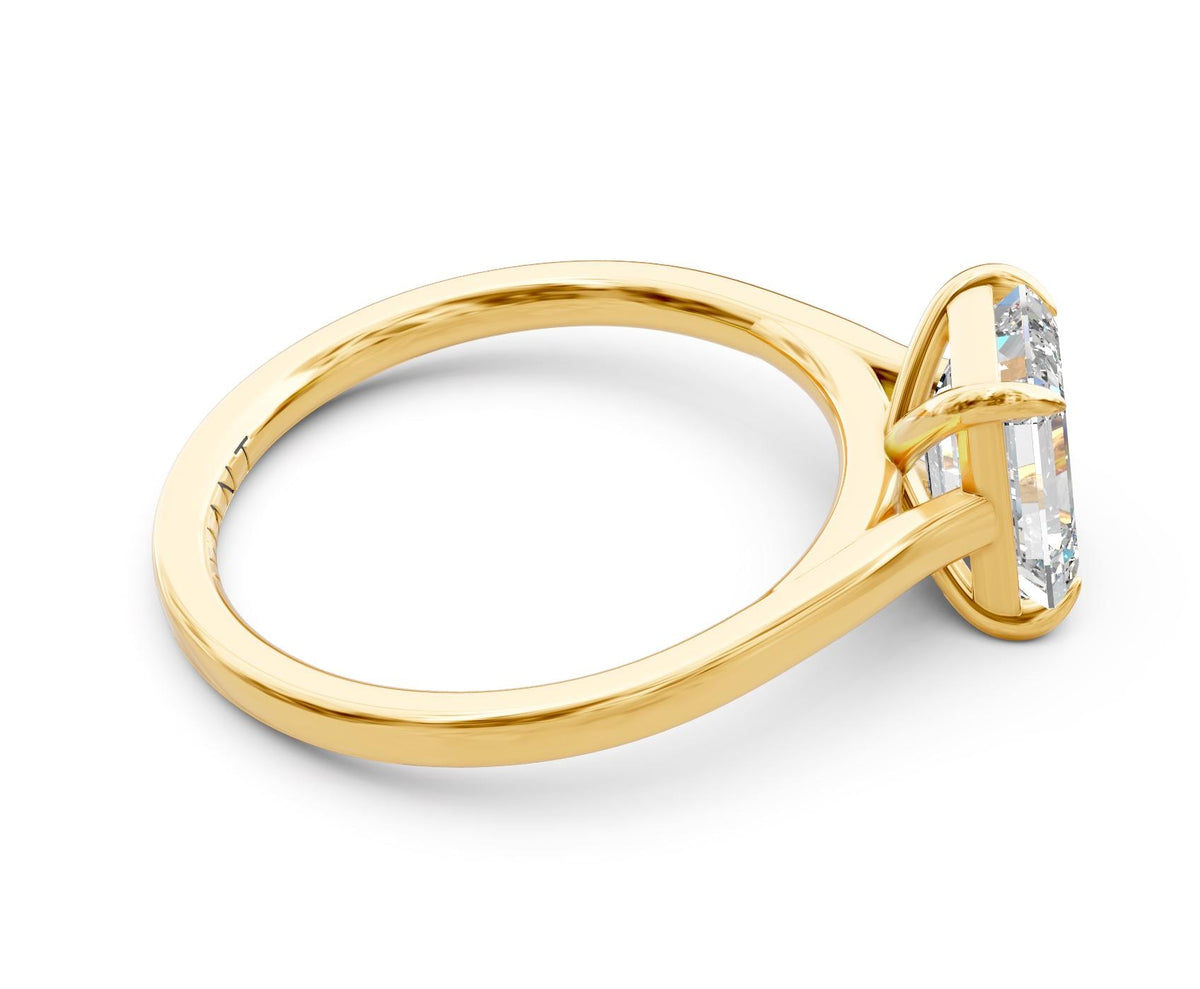 Juliet Solitaire with 1ct Emerald Lab Diamond