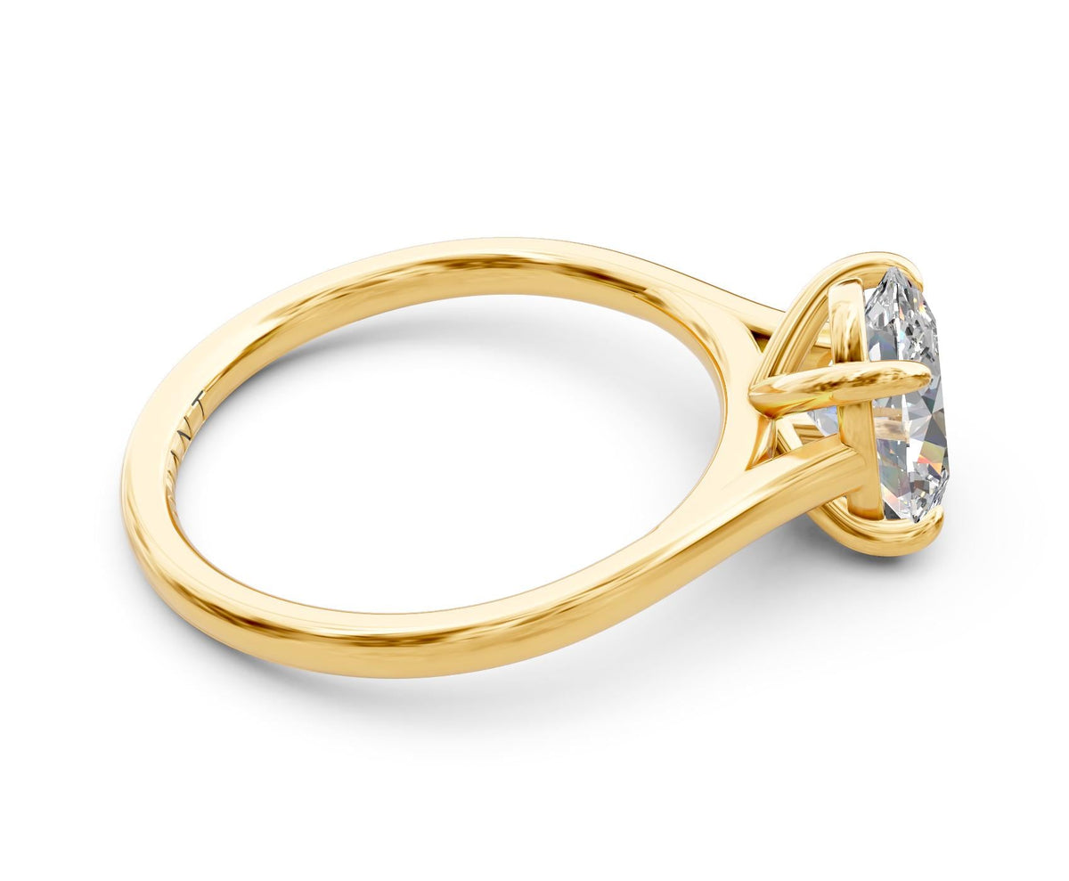 Imogen Solitaire with 2ct Oval Lab Diamond