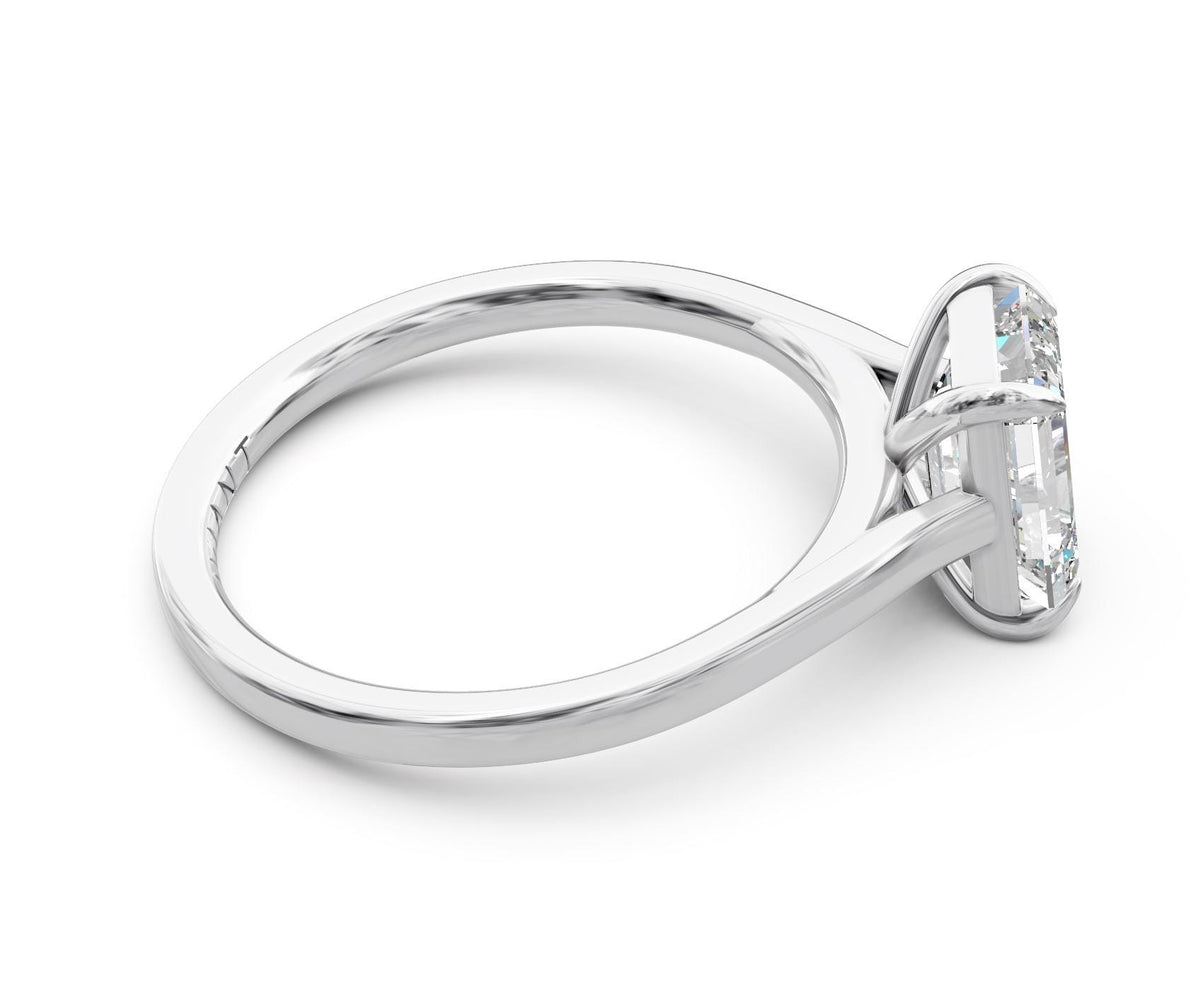 Juliet Solitaire with 1ct Emerald Lab Diamond