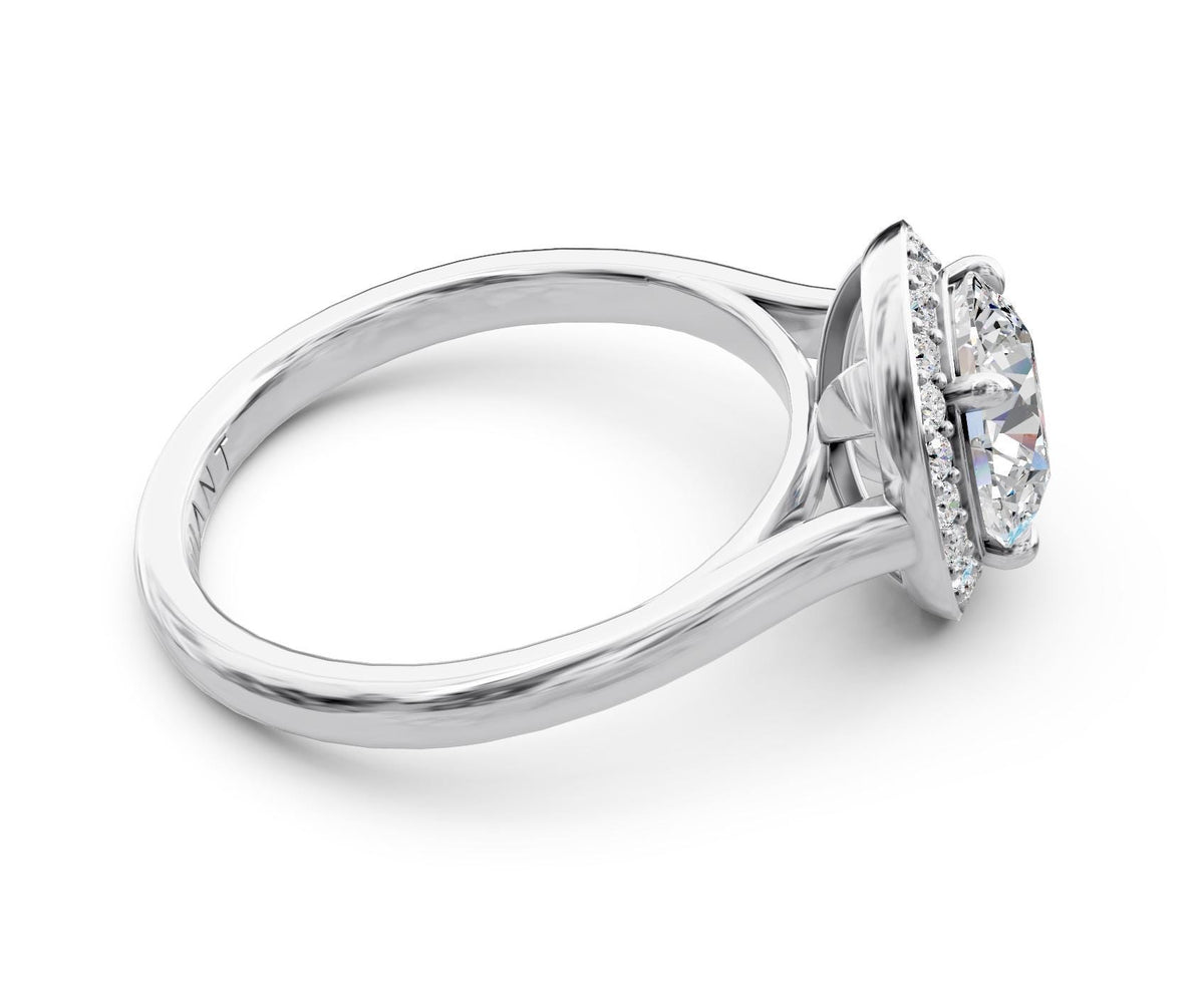 Noelle Halo with 2ct Round Lab Diamond