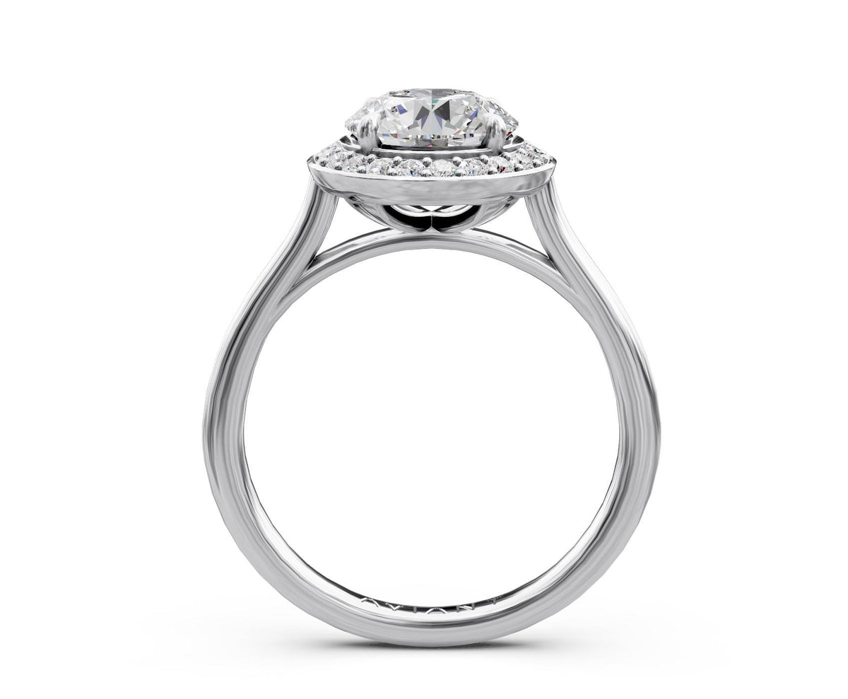 Noelle Halo with 2ct Round Lab Diamond