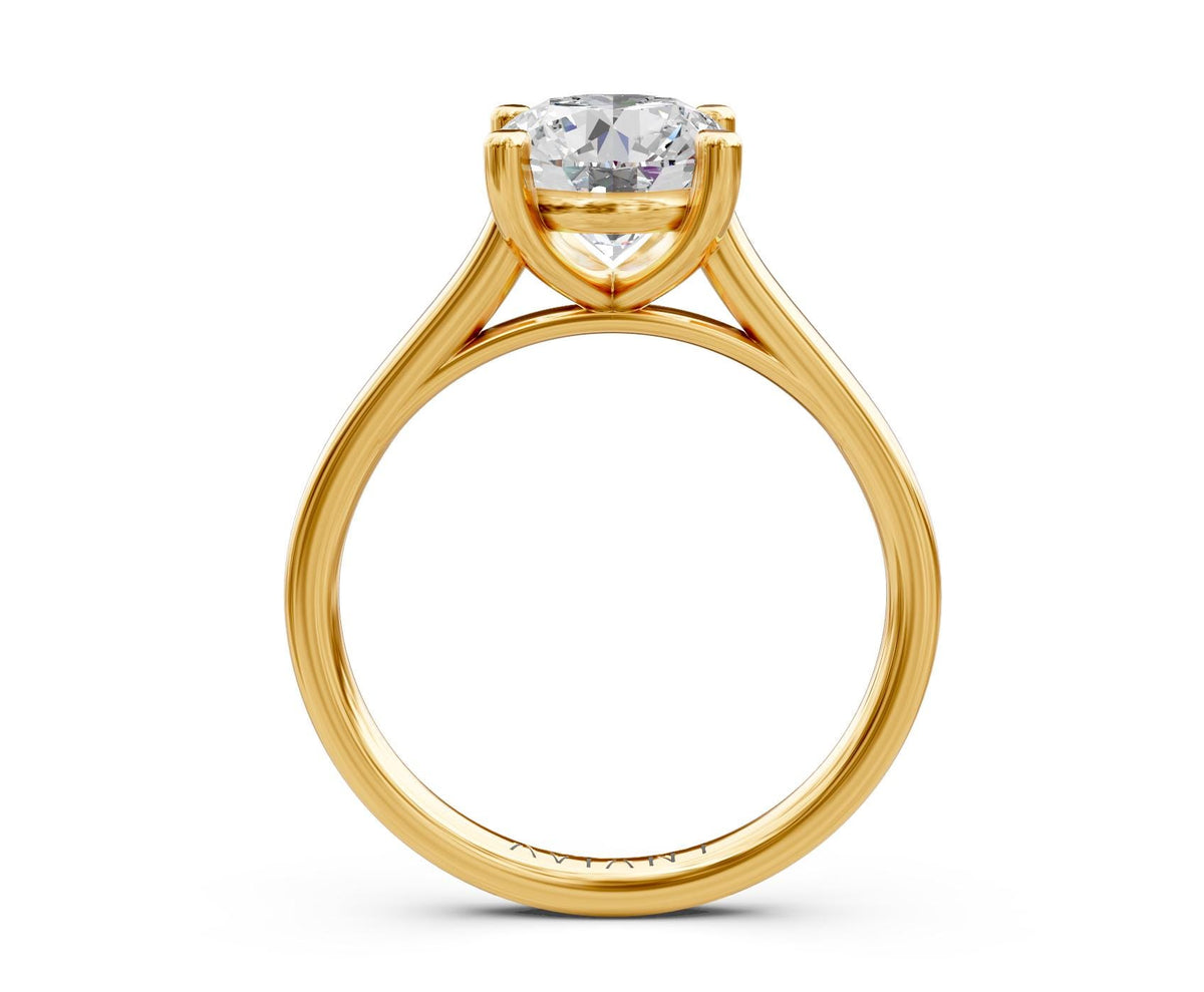 Elodie Solitaire with 1ct Round Lab Diamond