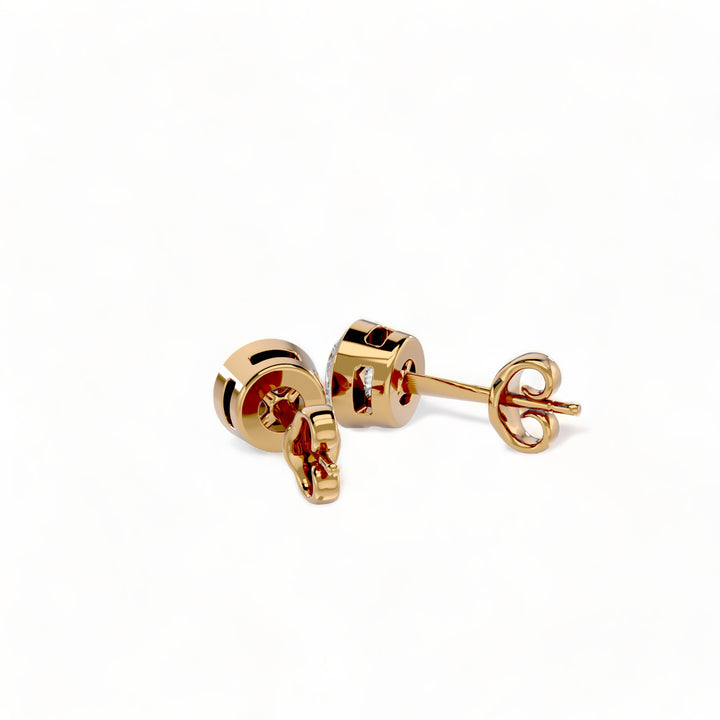 ROUND MOISSANITE STUD EARRINGS (2 CT. TW.)