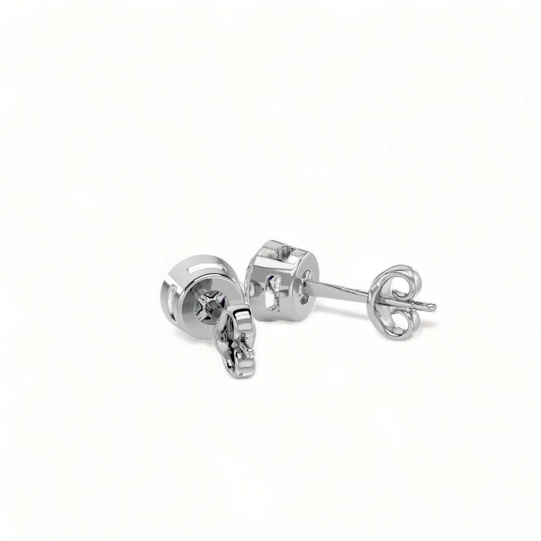 ROUND MOISSANITE STUD EARRINGS (2 CT. TW.)
